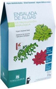 ALGUES DE MER SÉCHÉES - SALADE MIX BIO 25 g - PORTO MUINOS