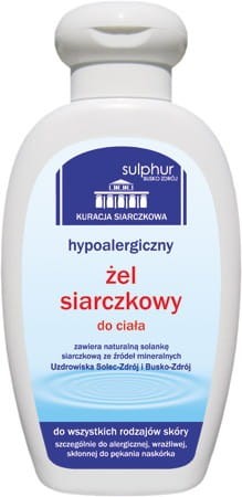 Żel siarczkowy do twarzy i ciała hypoalergiczny 200g SULPHUR