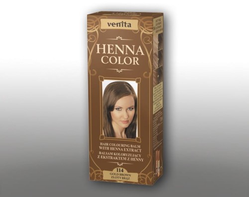 Henna tuba 114 złoty brąz VENITA