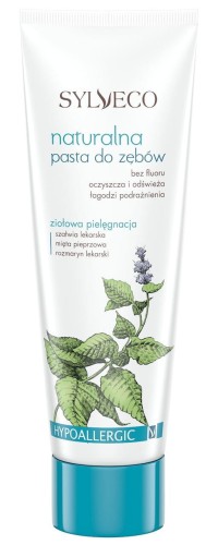 Pasta do zębów naturalna bez fluoru 100ml SYLVECO
