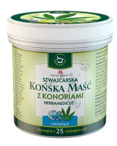 SWISSMEDICUS Końska maść z Konopiami chłodząca 250ml