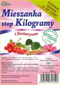 Mieszanka Stop Kilogramy z berberysem 100g FLOS