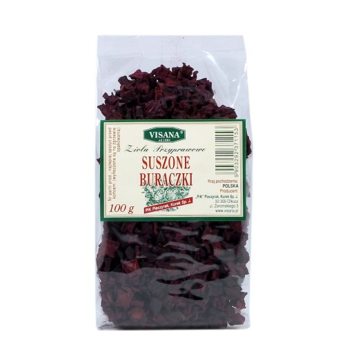 Buraczki suszone 100g VISANA
