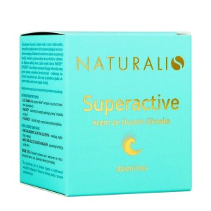 SUPERACTIVE Krem ze śluzem ślimaka dzień/noc 50ml NATURALIS