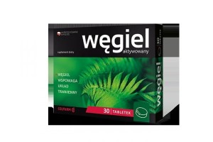 Węgiel aktywowany 30 tabl. COLFARM