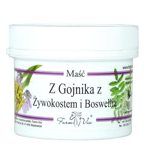 FarmVix Gojnik z żywokostem i boswellią MAŚĆ 150ml