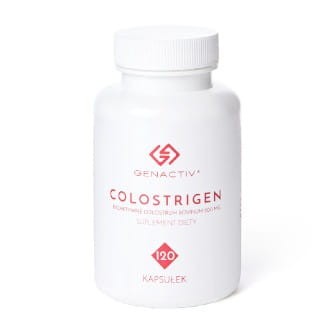 Colostrum kapsułki 200mg, 120 kapsułek - bioaktywny liofilizat 2h GENACTIV