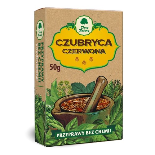 Czubryca czerwona 50g DARY NATURY