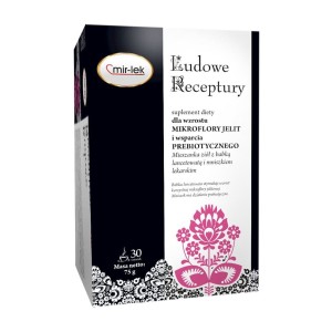 LUDOWE RECEPTURY mikroflora jelit i wspracie prebiotyczne 30 saszetek MIR-LEK