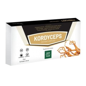 Kordyceps ekstrakt kompleks 10 fiolek x 10ml GINSENG POLAND