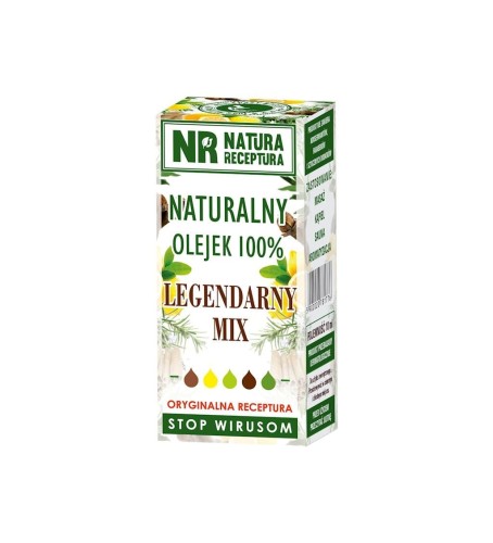 Olejek naturalny Legendarny mix - stop wirusom 10ml NATURA RECEPTURA
