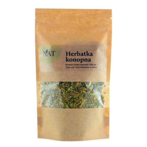 NAT Herbatka konopna 3% CBD 40g