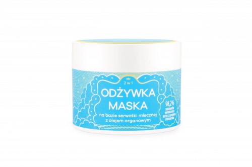 Odżywka - Maska do włosów na bazie serwatki mlecznej z olejem arganowym 250ml NAMI