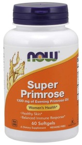 NOW FOODS Super Primrose 1300mg, 60 sgels. - Olej z wiesiołka