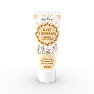 GORVITA Maść z kurkumą, nagietkiem i olejem CBD 5% 80ml