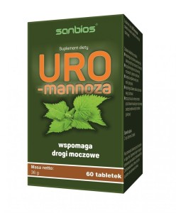 SANBIOS URO-mannoza 60 tabl.