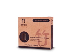 BAMBOE HYGINE STOKJES MET KATOEN 100 stuks - ZUZII