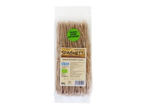 BIO Makaron pełnoziar spaghetti 400g NIRO