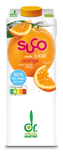 Exotisches Getränk Orange Kokos Mandarine 30% weniger Zucker BIO 1000 ml - COCO (DR MARTINS)