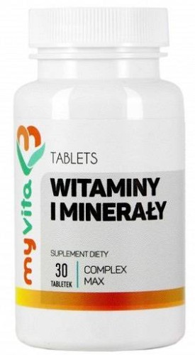 Witaminy i Minerały Complex 30 tabletek - MyVita