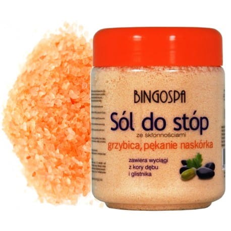Sól do pielęgnacji stóp ze skłonnościami do grzybicy 550g Bingospa