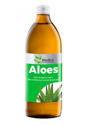Aloes sok z miąższem 500ml EkaMedica
