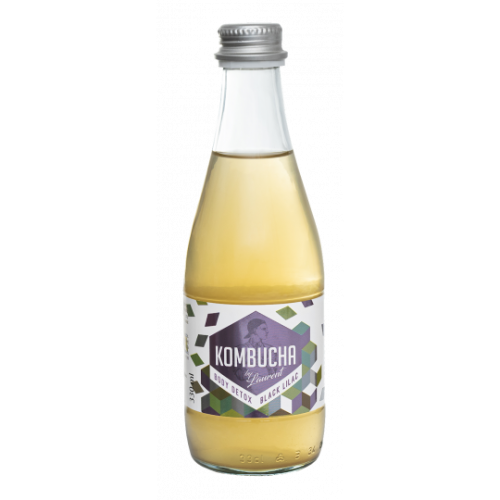 KOMBUCHA O SMAKU KWIATÓW CZARNEGO BZU (BODY DETOX) BIO 330 ml - KOMBUCHA BY LAURENT
