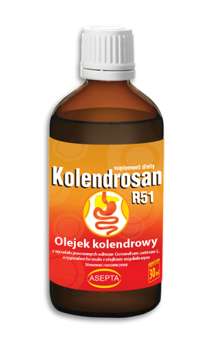ASEPTA Kolendrosan R51 30ml - olejek kolendrowy i migdałowy