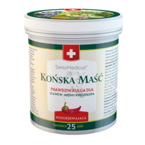 SWISSMEDICUS Końska maść rozgrzewająca 250ml