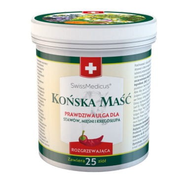 SWISSMEDICUS Końska maść rozgrzewająca 250ml