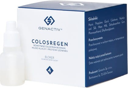 GENACTIV ColosRegen bloker 9x10ml - ochrona skóry głowy