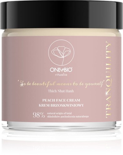 Gesichtscreme Pfirsich 50 ml - NUR BIO
