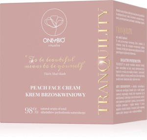 Gesichtscreme Pfirsich 50 ml - NUR BIO