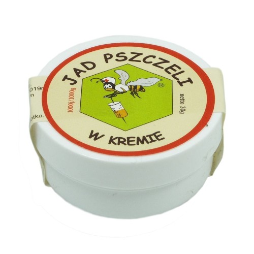 Jad pszczeli w kremie (czerwony) 30g. 1000j/1000g