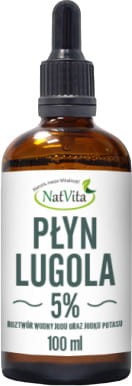 Płyn Lugola 5% 100ml Natvita