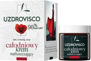 Feuchtigkeitsspendende Gesichtscreme für Tag und Nacht Ceramide 50 ml - UZDROVISCO