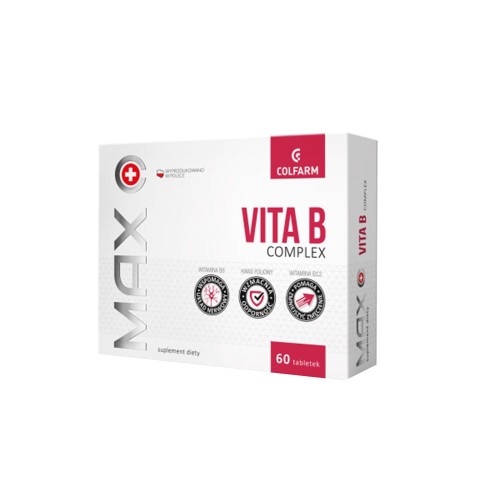Max Vita B Complex 60 tabletek