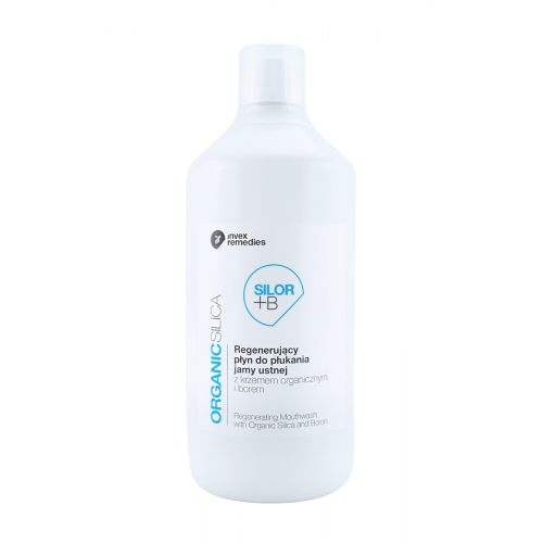 Silor + B Regenererend mondwater met organisch silicium en boor 300ml Invex Remedies