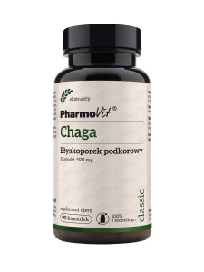 Chaga Subcortical Flash 4: 1 extract 400 mg 90 capsules PharmoVit