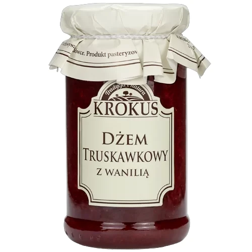 Dżem truskawkowy z wanilią 235g