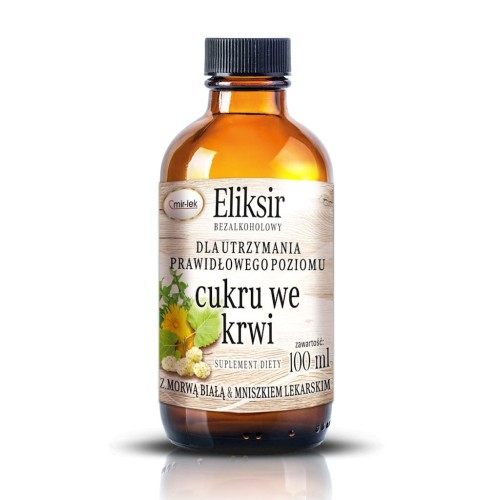 Eliksir dla utrzymania prawidłowego poziomu cukru we krwi 100ml MIR-LEK