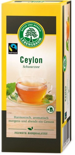 BLACK CEYLON EXPRESS THEE BIO (20 x 2 g) - LEBENSBAUM