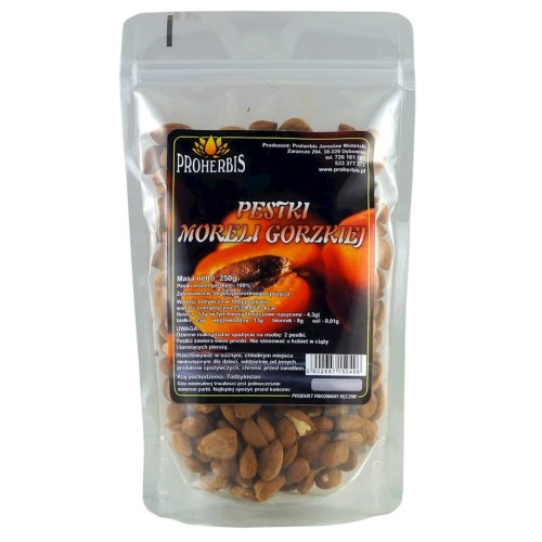 PROHERBIS Pestki moreli gorzkiej 250g