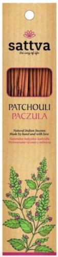 Sattva Naturalne Kadzidła Paczula Incense 30G