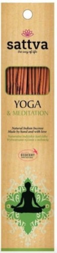 Sattva Naturalne Kadzidła Yoga & Meditation 30G