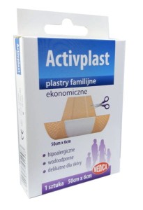 Activplast Plastry familijne ekonomiczne 1 szt