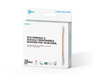 Humble Patyczki Bambusowe Do Uszu 100Szt Białe