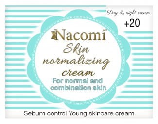 Nacomi Krem Normalizujący 20+ 50Ml