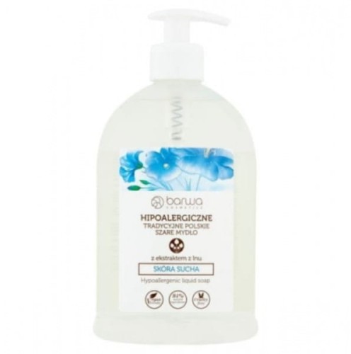 Hypoallergene Seife aus Leinen 500 ml FARBE