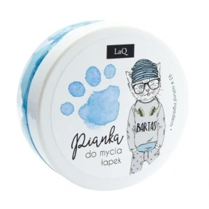 Blauer Schaum zum Waschen der Pfoten 50 ml LAQ